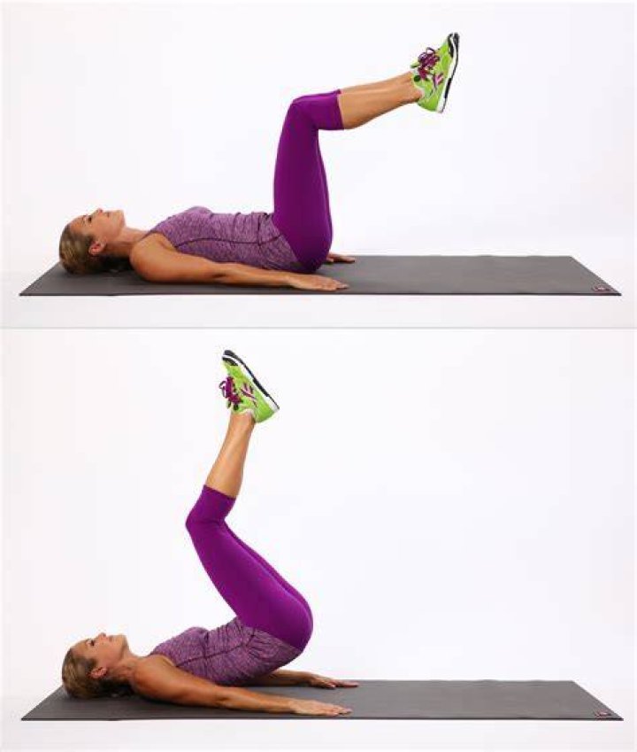 reverse crunch exercise