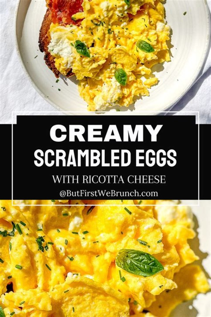 Ricotta Scrambled Eggs Recipe - Eat Well Recipe