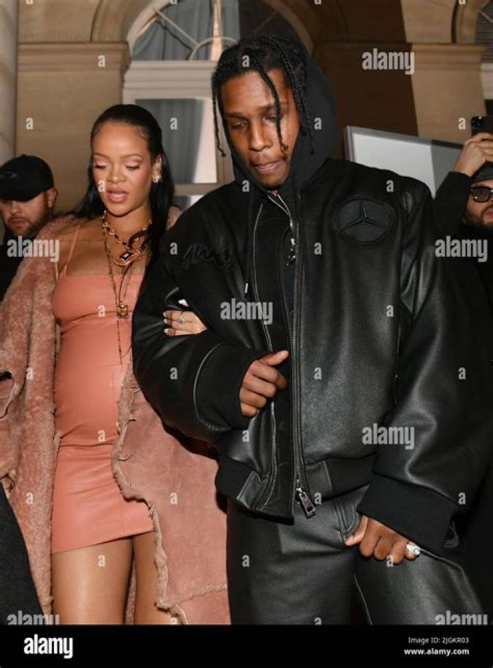 Rihanna and ASAP Rocky attend The 2023 Met Gala Celebrating "Karl Lagerfeld: A Line Of Beauty" at The Metropolitan Museum of Art on May 01, 2023
