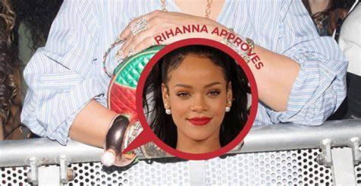 Rihanna Wore A Flask Bracelet To Coachella