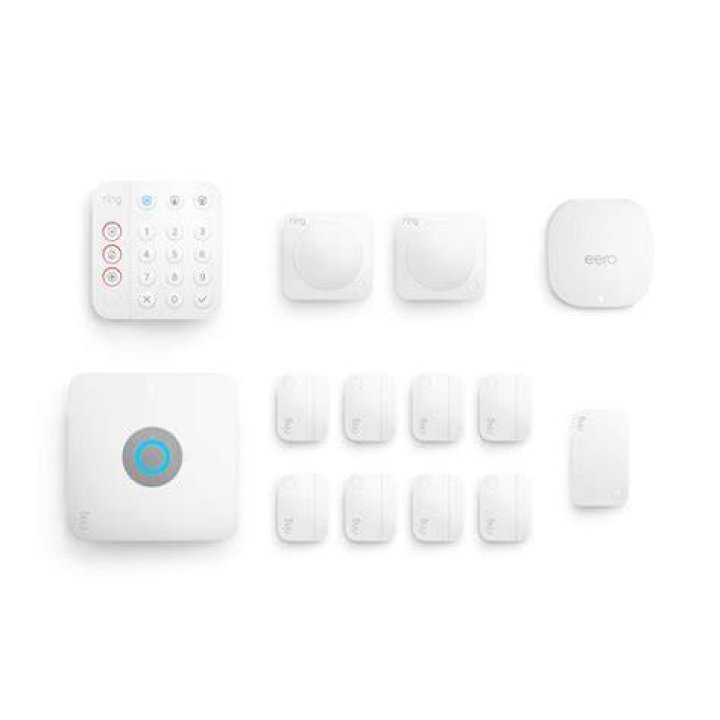 Ring Alarm Pro, 8 Piece Built In Eero Wi Fi 6 Router And Optional 24:7 Monitoring Ecomm Amazon.com