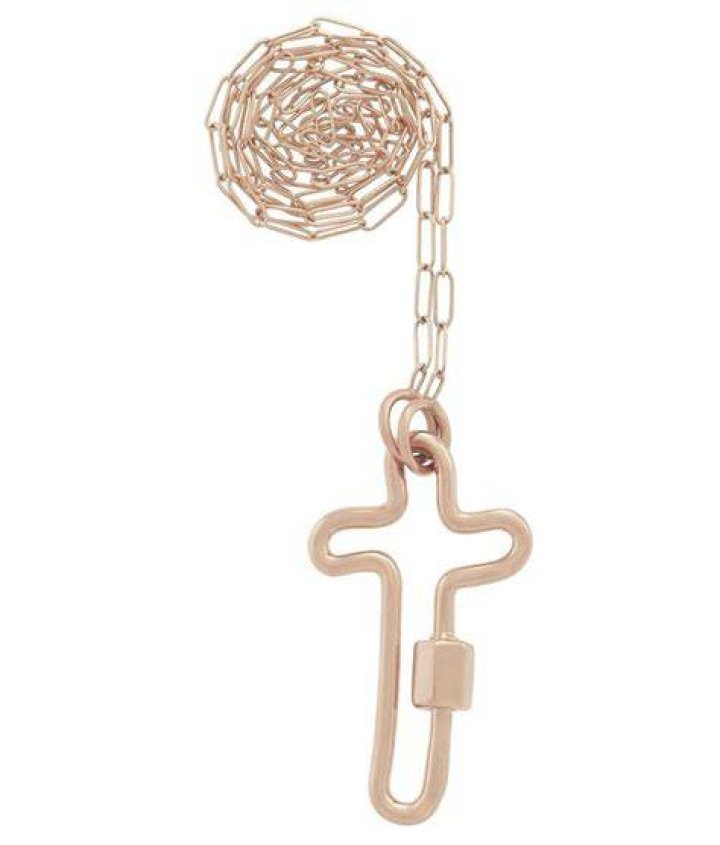 Rose Gold Crosslock Necklace