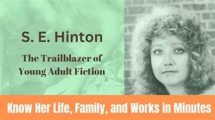 S. E. Hinton Net Worth, Age, Height, Wife, Family, Wiki 2024
