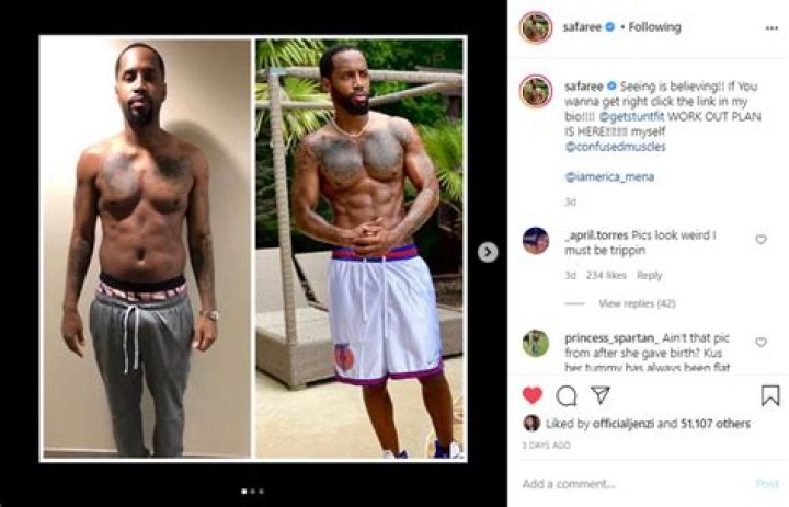 Safaree Samuels weight