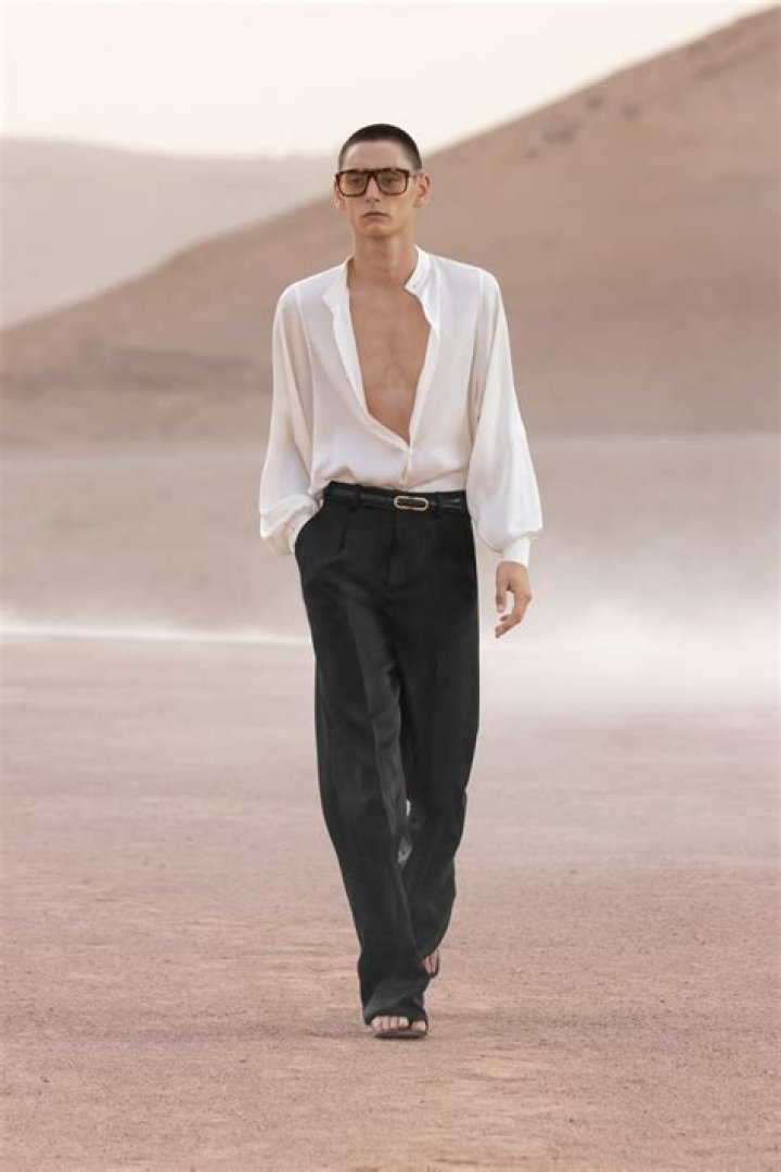 Saint Laurent Mens Spring Summer 20 Show - Photo Call