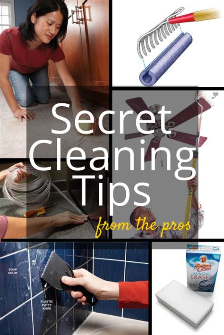 Secret Cleaning Tips From the Pros
