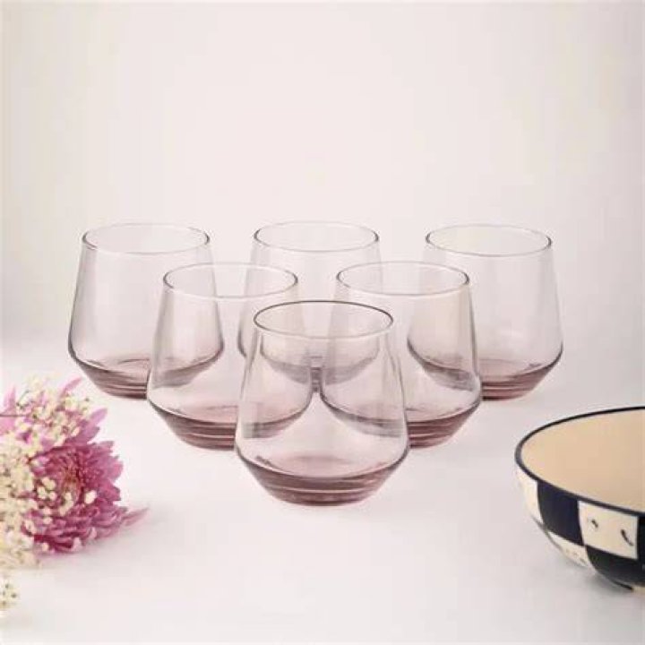 Serveware, Drinkware, Dishware, Tableware, Glass, Magenta, Purple, Barware, Street fashion, Long hair, 
