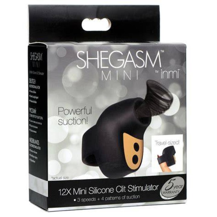 shegasm mini 12x silicone clit stimulator
