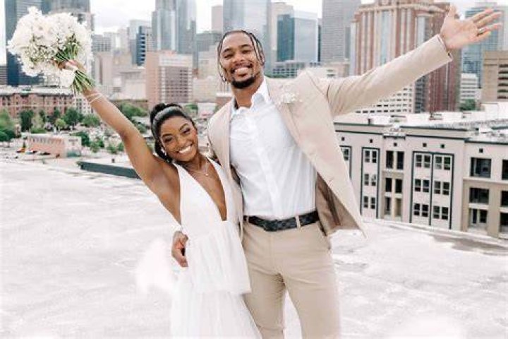 Simone Biles Marries Jonathan Owens Again in Destination Wedding