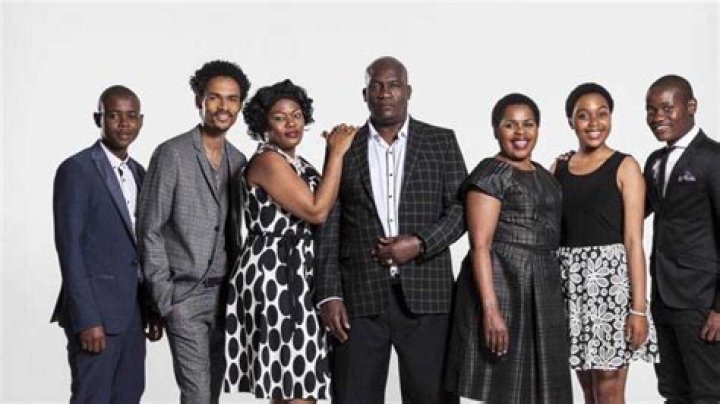 Skeem Saam actors with their partners and kids