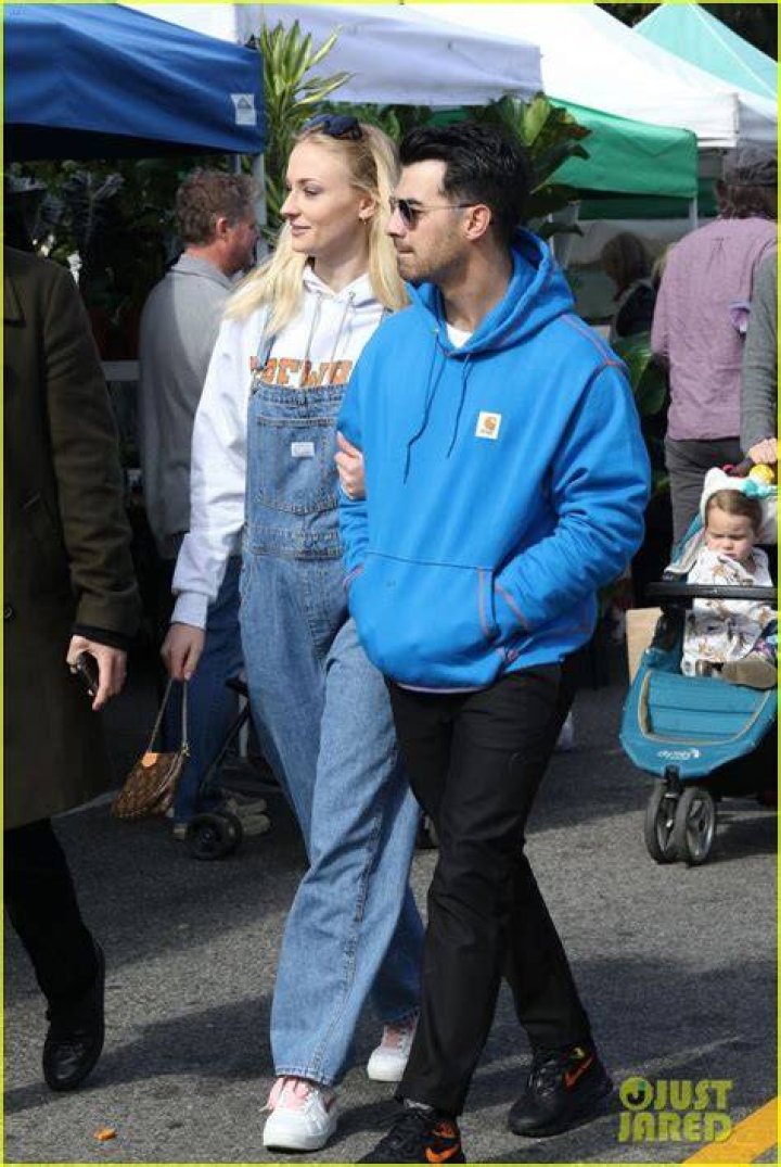 Sophie Turner Wears the Cutest Overalls in NYC with Joe Jonas