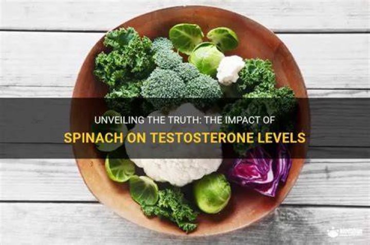 spinach testosterone food