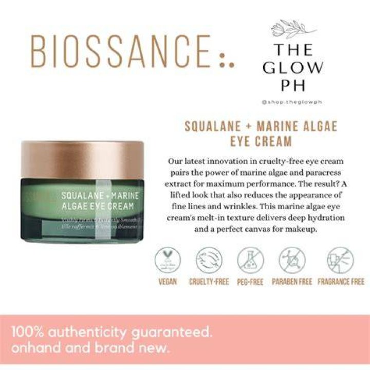 Squalane + Marine Algae Eye Crem