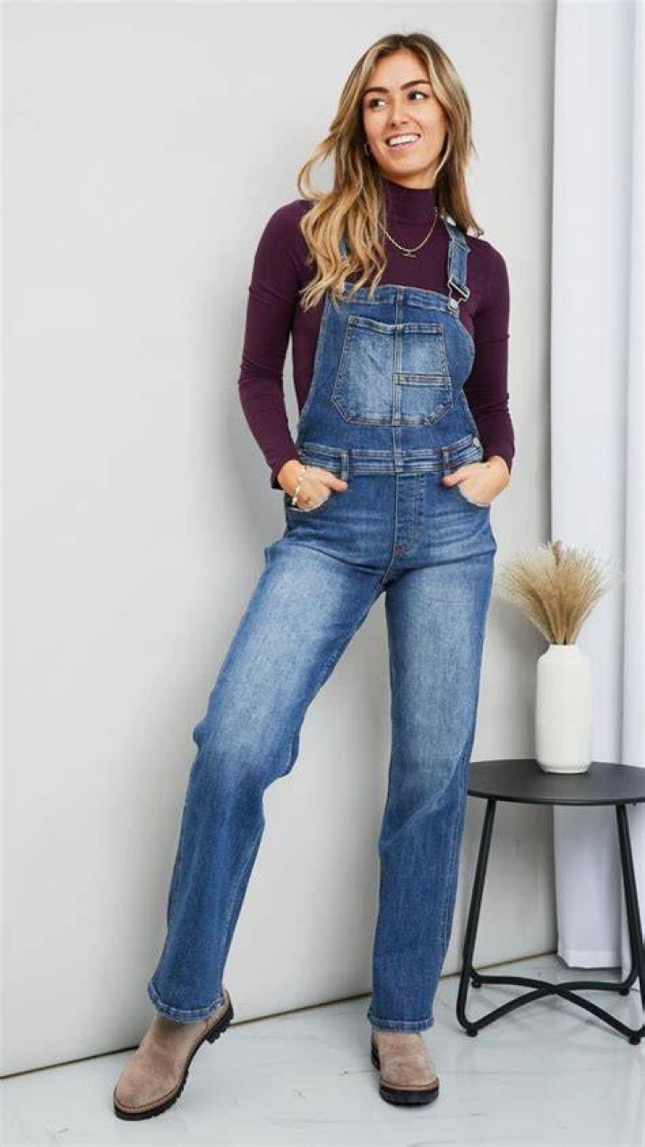 Straight Leg Overalls