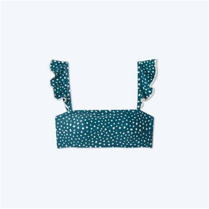 summer salt The Ruffle Oasis, sustainable swimwear