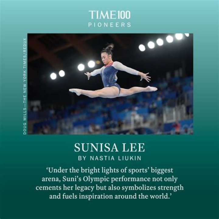 Sunisa Lee Is on the 2021 TIME100 List TIME