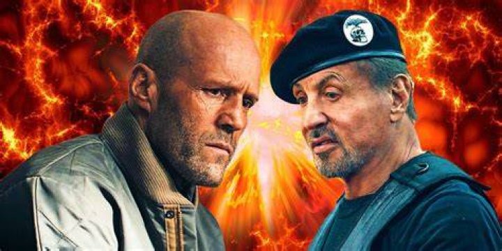 sylvester stallone and jason statham, expendables 4