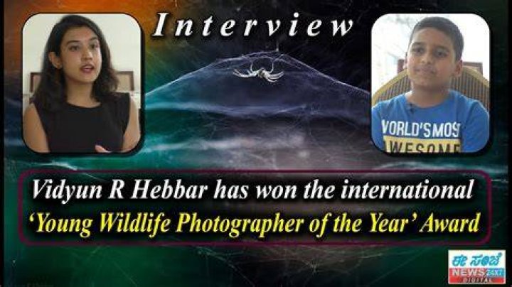 Ten-year old Vidyun R Hebbar was awarded the Young Wildlife Photographer of the Year 2021 for his colourful image, Dome home. Photo / Vidyun R Hebbar