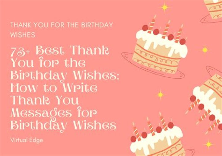 Thanks for birthday wishes notes