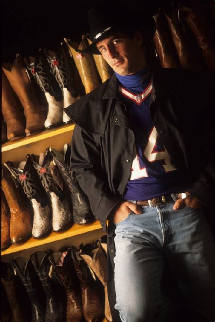 The cowboy phase in 2000. Picture / Supplied