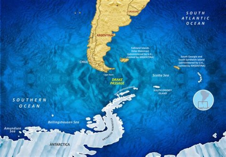 The Drakes Passage in Antarctica is known for some of the world's roughest seas. Photo / Getty Images