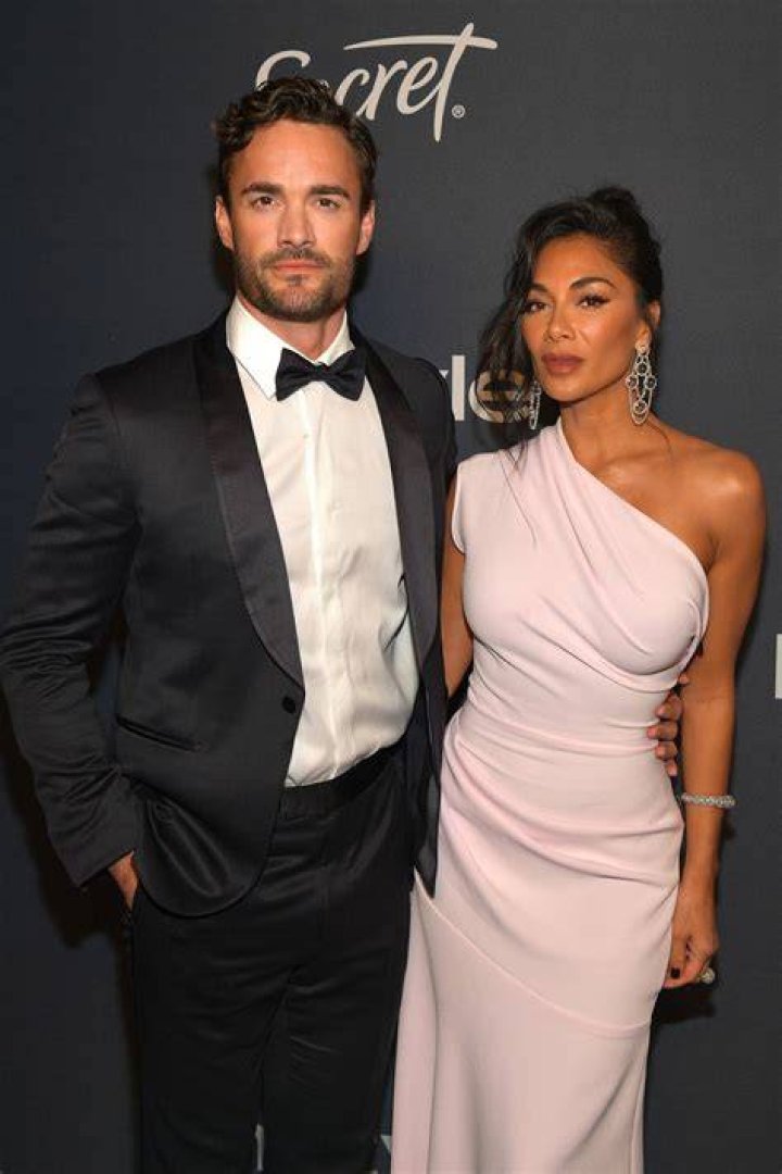 The glamourous couple met behind the scenes of X-Factor. Photo / Getty