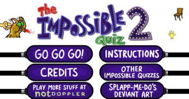 The Impossible Quiz 2 Tyrone's Unblocked Games