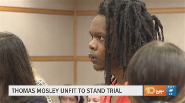 Thomas Mosley, 21, was charged with two counts of first-degree murder.