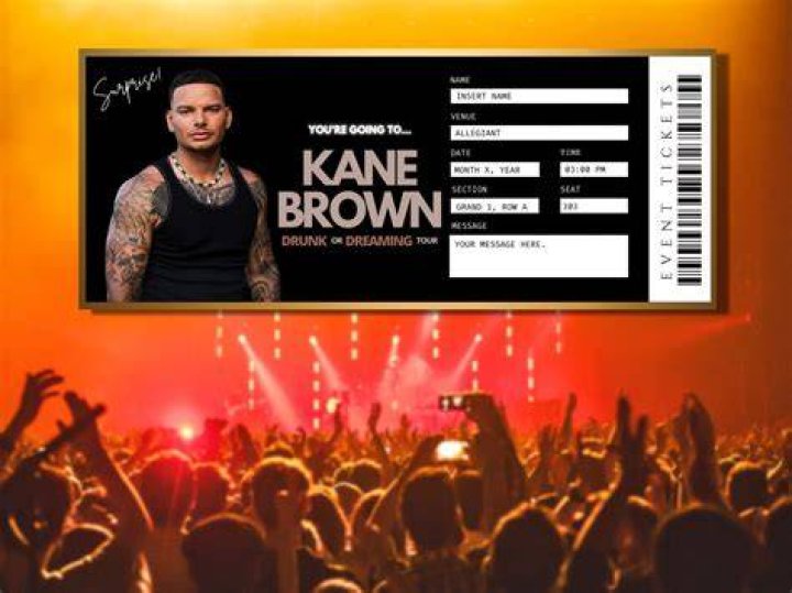 Tickets for Kane Brown in Philadelphia on Jul 8, 2023 TD Pavilion at