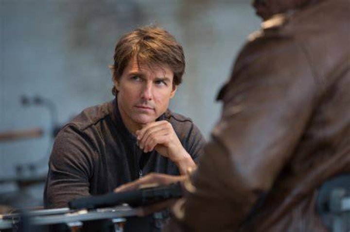 Tom Cruise, Ving Rhames, Rebecca Ferguson, and Simon Pegg in Mission: Impossible - Dead Reckoning Part One.
