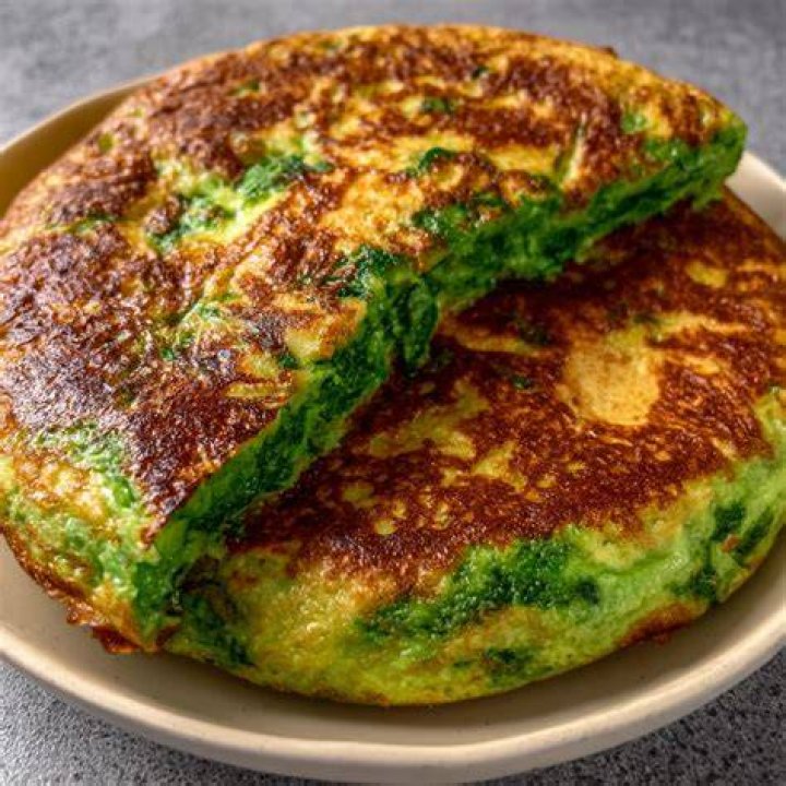 tortilla con espinacas