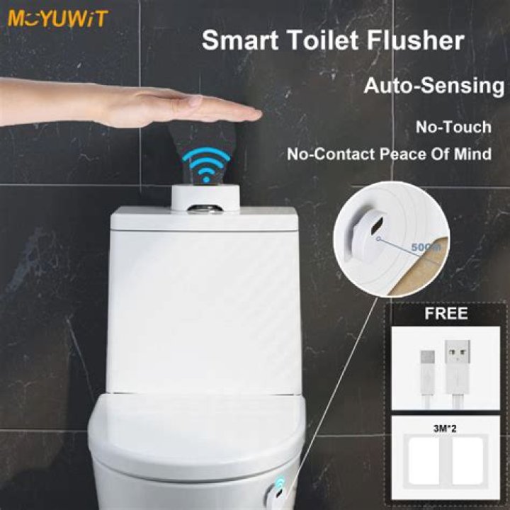 Touchless Flush system for toilet