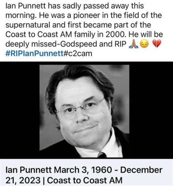 Tragic News! Ian Punnett Obituary, What Happened To Ian Punnett? Beloved American Radio Legend, Passes Away At 63 After A Brief Illness; Honors His Remarkable Life
