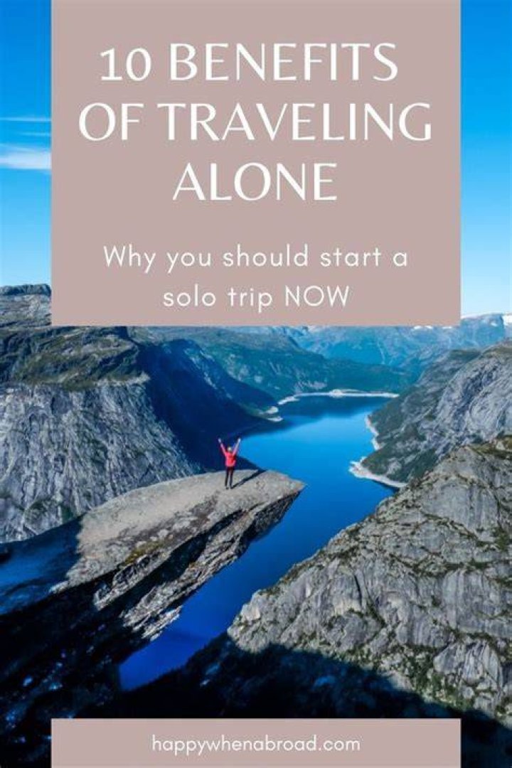 traveling alone benefits