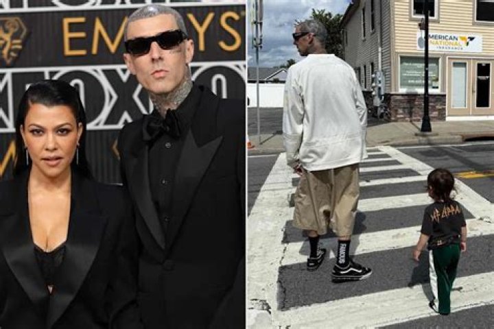 Travis Barker and Kim Kardashian got to know each other in the early 2000s. Photo / Getty Images