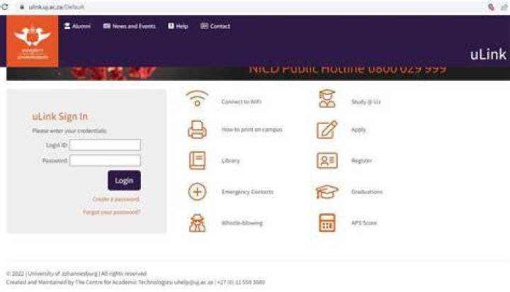 Ul Lafayette Ulink Login