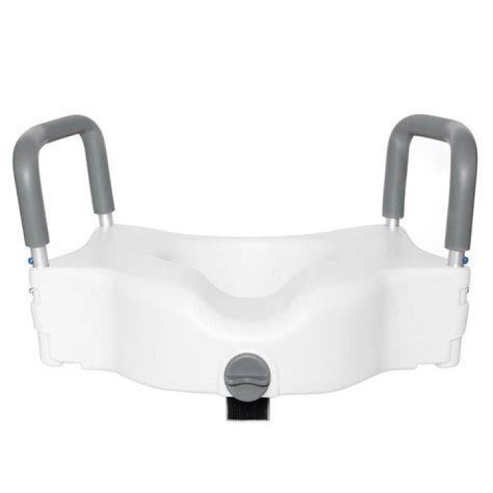 Vaunn Medical Elevated Raised Toilet Booster Seat