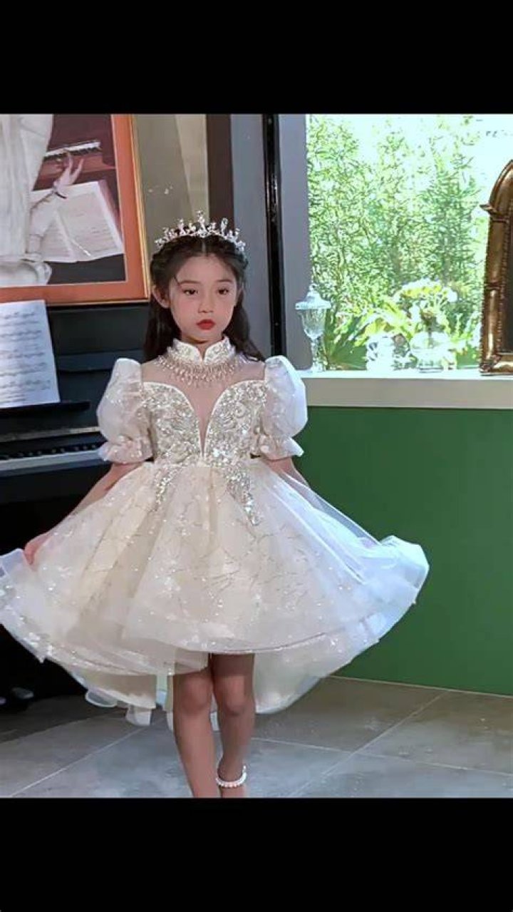 White, Clothing, Child, Fashion, Dress, Outerwear, Smile, Uniform, Waist, 