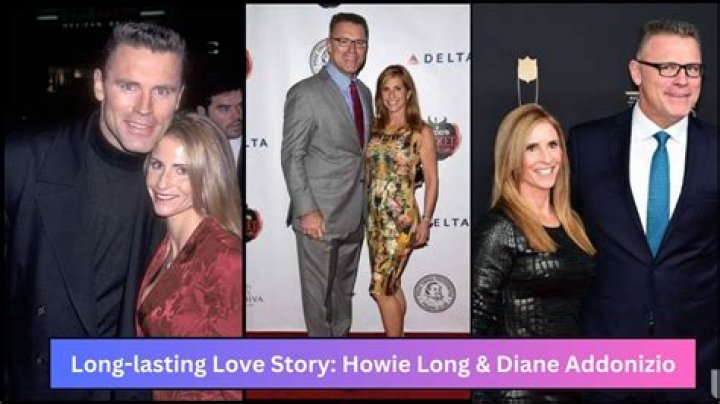 Who is Howie Long's wife, Diane Addonizio?