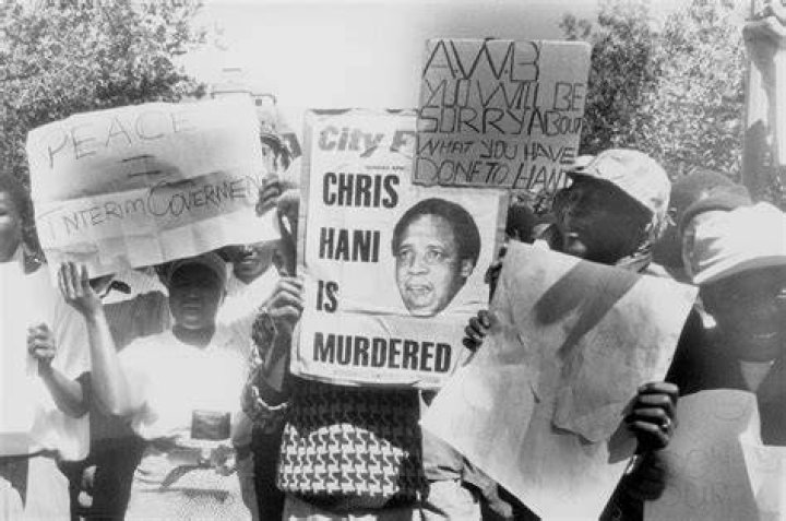 who murdered chris hani?