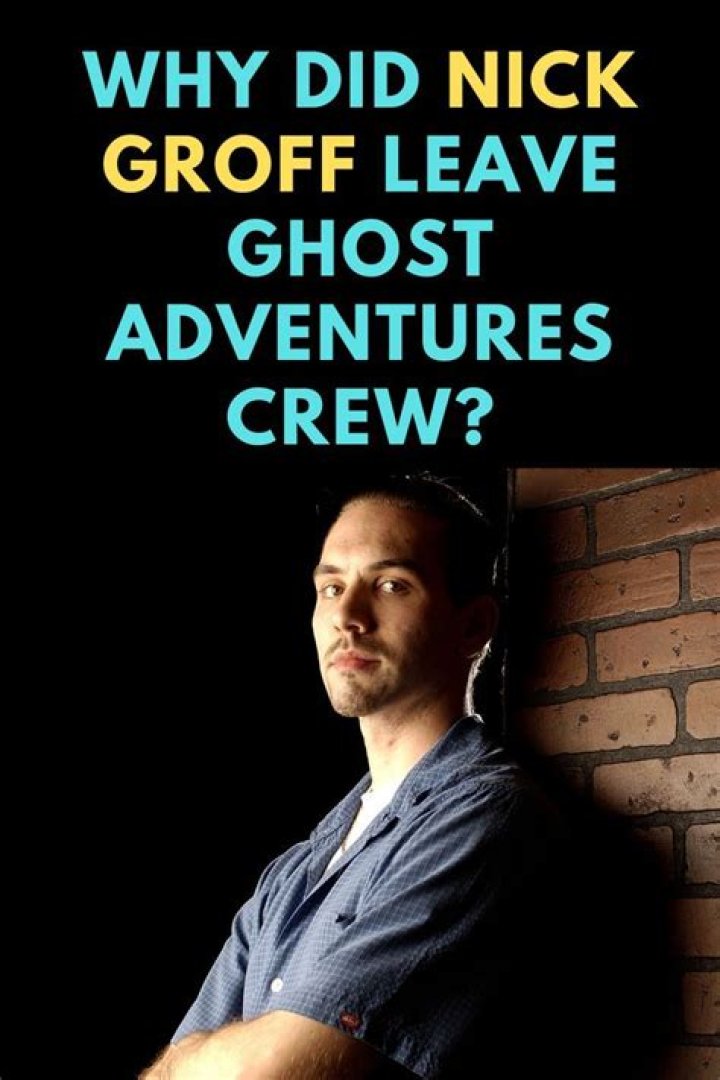 Why did Nick Groff leave ghost adventures and where is he now? Tuko.co.ke