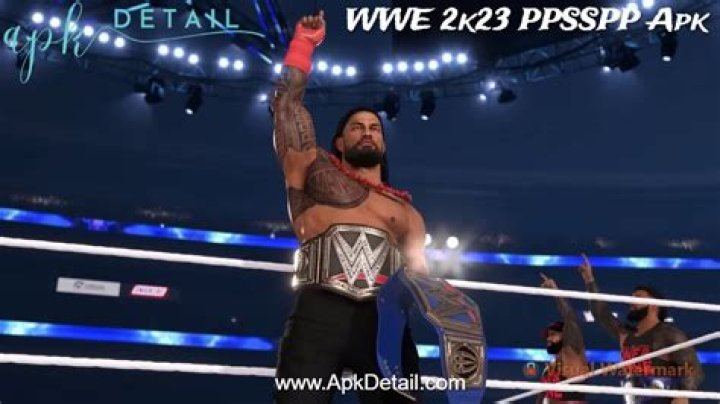 WWE 2k22 PPSSPP; PSP ISO Apk + Data For Android Latest
