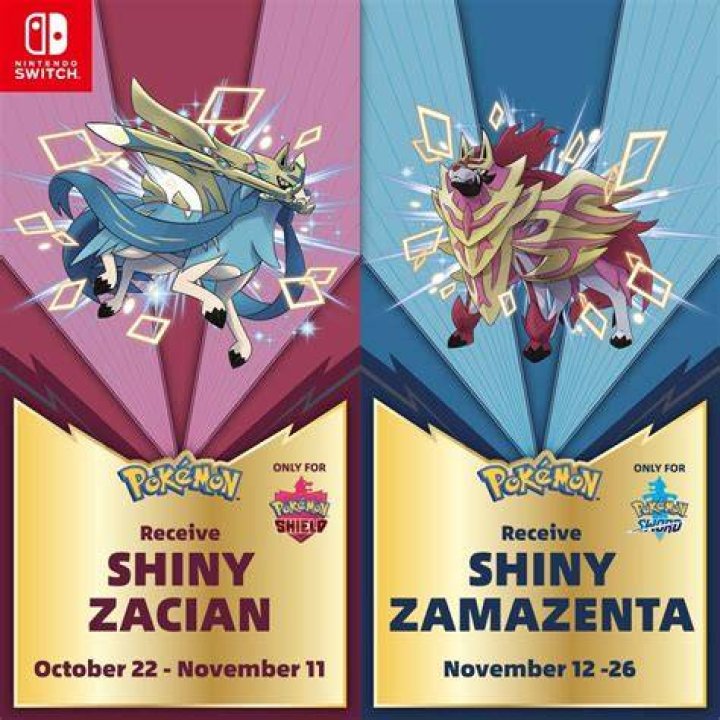 Zacian and Zamazenta codes finally confirmed for Australia - codes available from EB Games from November 19