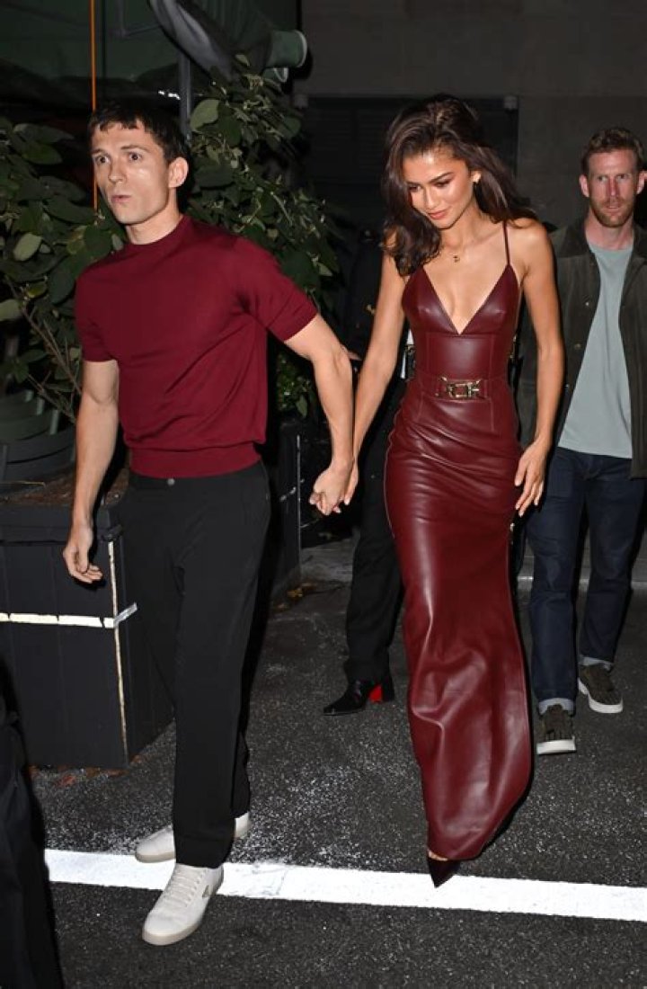 zendaya tom holland on the red carpet